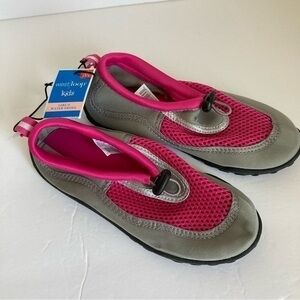Kid's Water Shoes Hot Pink & Gray | Size 13/1 NWT